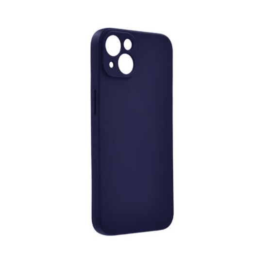 Silicone Case with Camera Shield for Apple iPhone 13 Blue